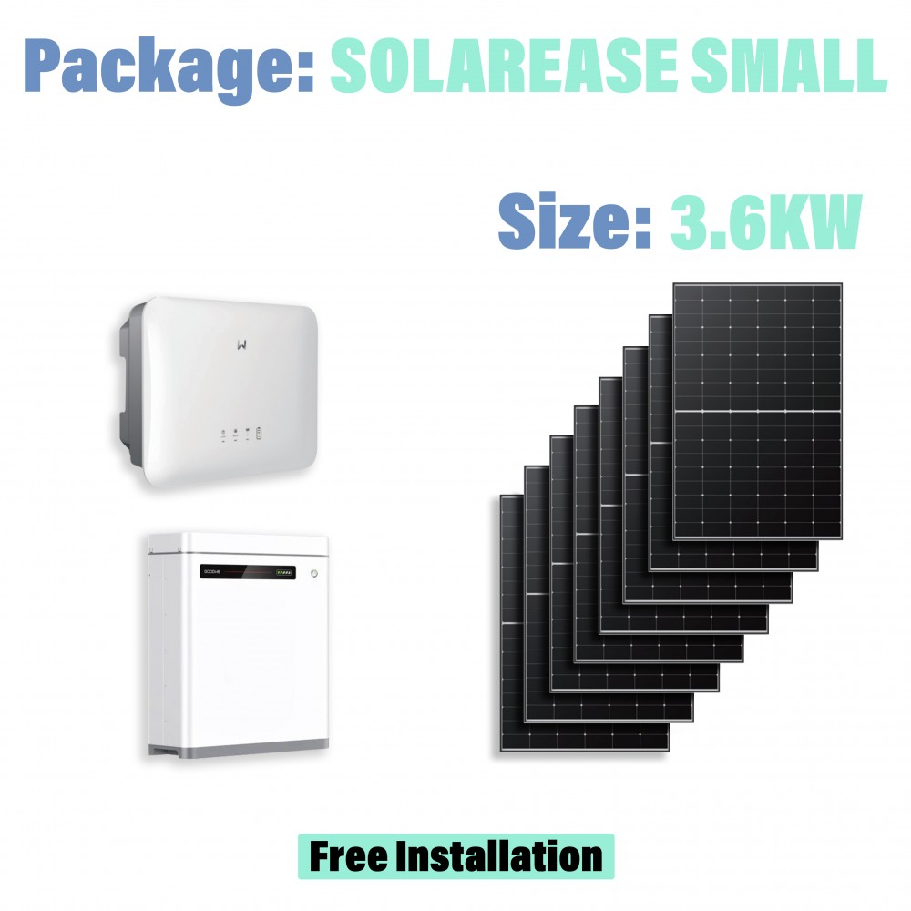 The SolarEase 3.6kw Package
